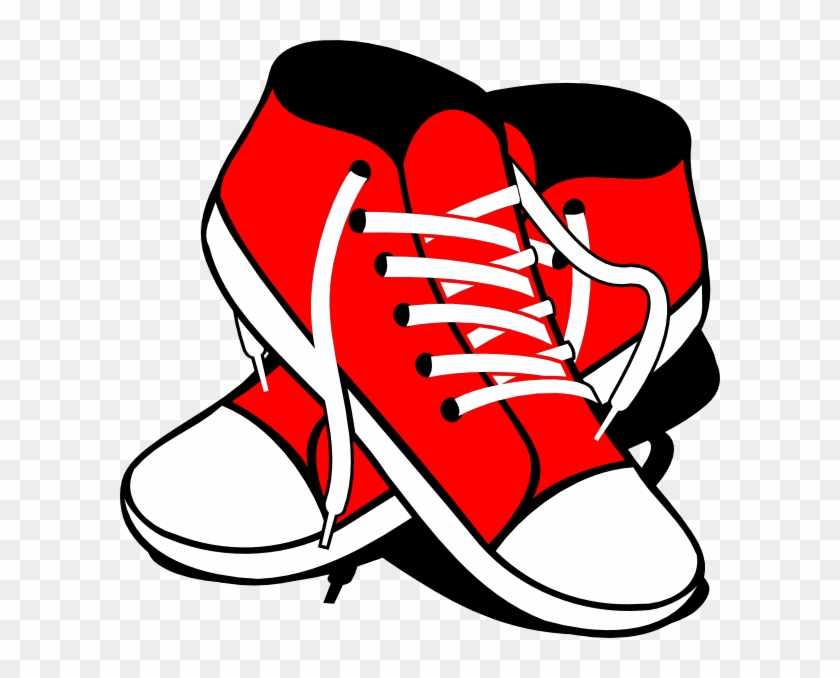 Sneaker Tennis Shoe Clipart Free Clipartix Converse Free Svg Logo ...