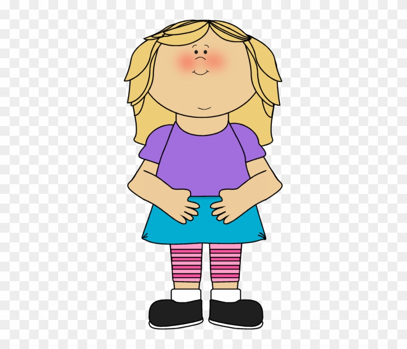 Blond Girl Clip Art Image - My Cute Graphics Girl #23625