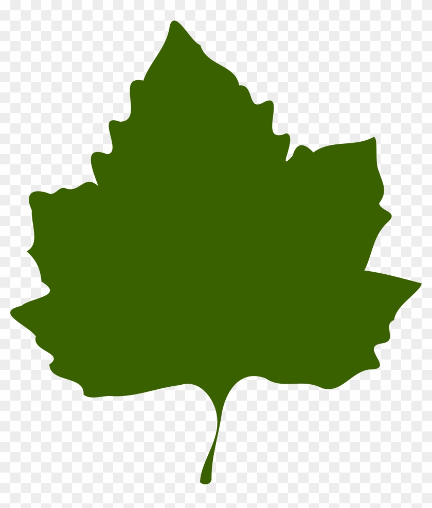 Fall Leaf Clip Art Green #23648