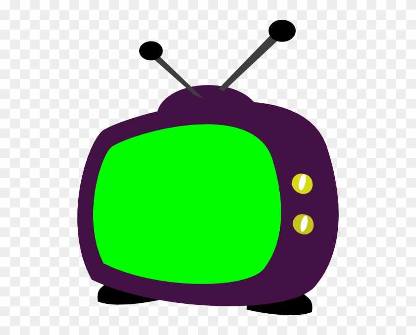 Television Clip Art At Clker - Green Television Clip Art #23661