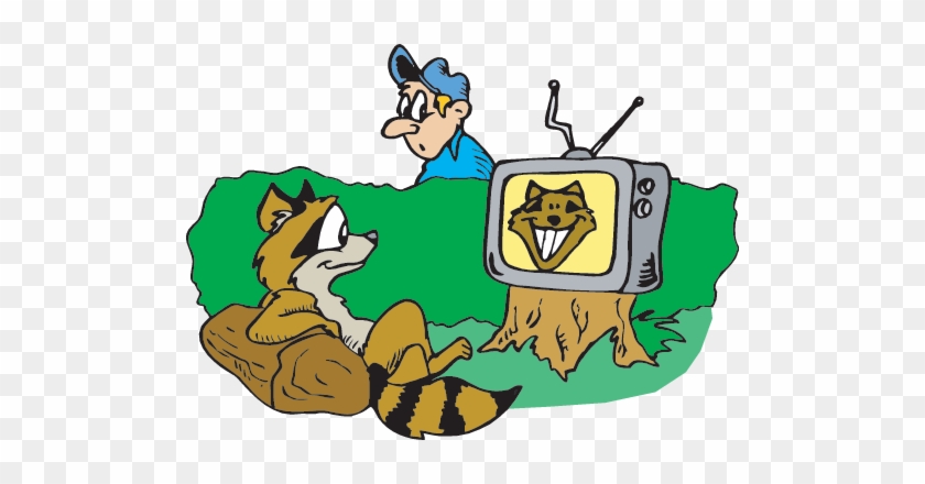 The Television - Watching Tv Clip Art #23669