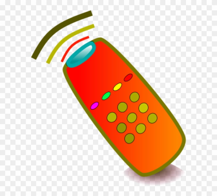 Television Remote Clipart - Cartoon Tv Remote Png #23740