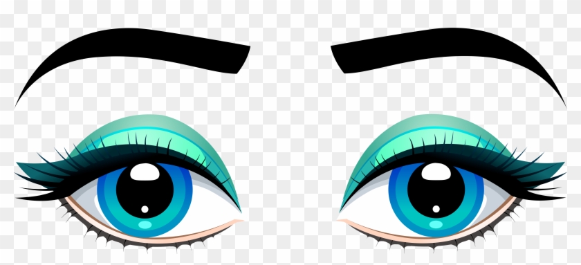 Marvellous Inspiration Ideas Blue Clipart Female Eyes - Female Eyes Png #23815