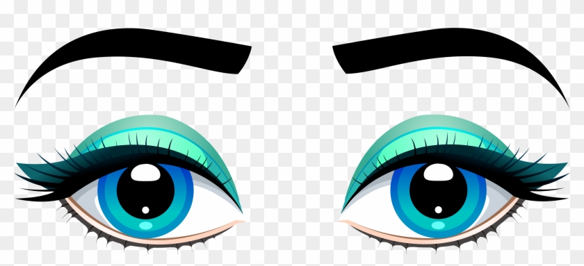 Marvellous Inspiration Ideas Blue Clipart Female Eyes - Female Eyes Png #23815