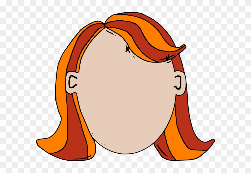 Cartoon Girl Profile Clip Art at  - vector clip art online,  royalty free & public domain