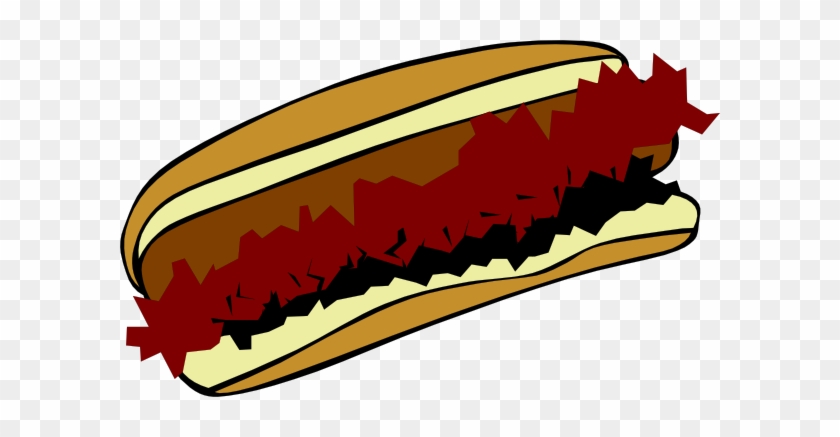 Chili Coney Dog Clip Art - Hot Dog Clip Art #23880