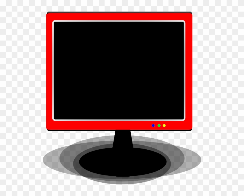 Red Cover Tv Clip Art - Red Tv Clip Art #23885