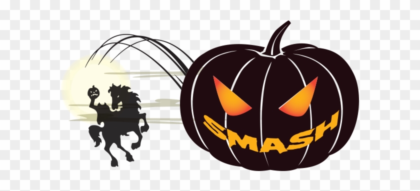 Smashing Pumpkin Clip Art - Clip Art #23889