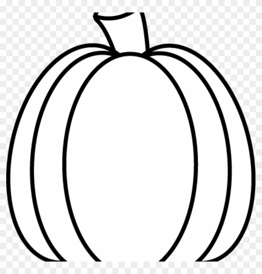 Pumpkin Clipart Black And White Black And White Autumn - Clip Art #24098