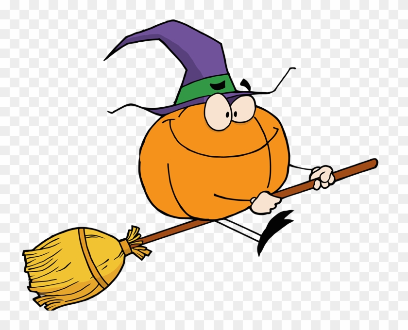 Pix For Witch Broom Clip Art - Clipart Witch On Broomstick #24189