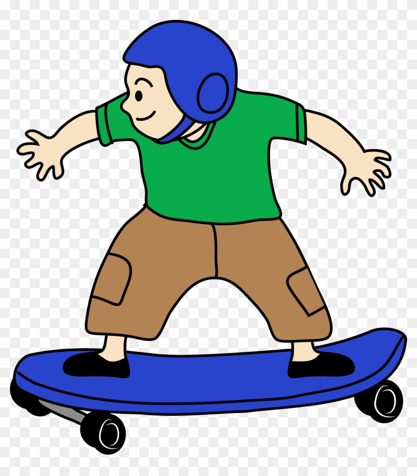 Skateboard Clip Art Free - Skateboard Clipart #24210