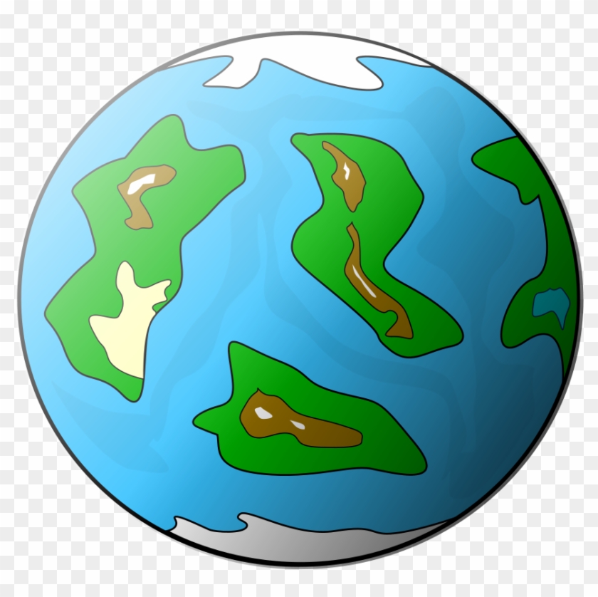 Planet Clipart Transparent - Earth Clipart #24212