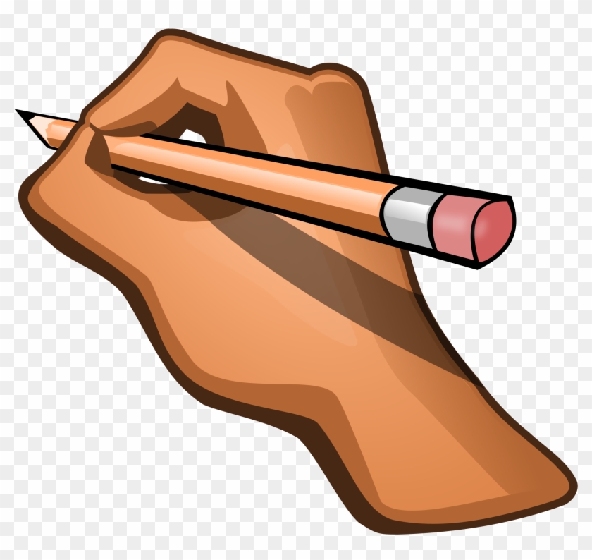 hand holding pencil clipart png