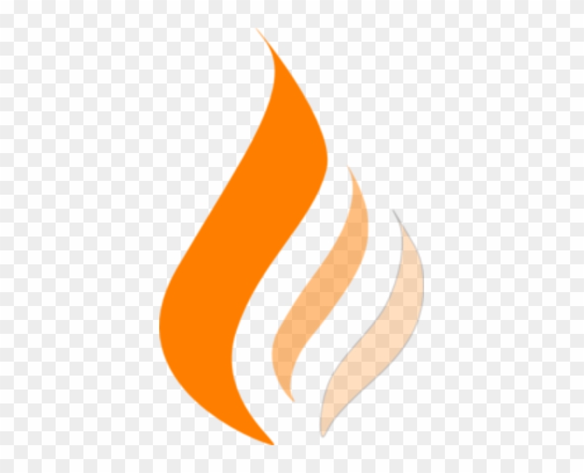 Flame Clip Art - Orange Flame Clipart #24287