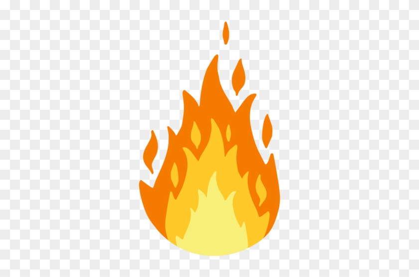 Flame Clipart - Transparent Flame #24350