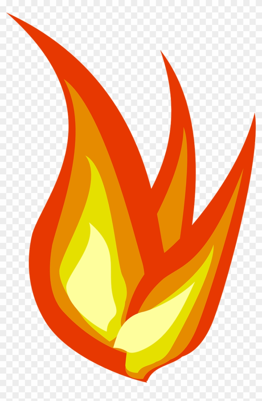 Burn Clipart Small Fire - Mini Fire Cartoon #24377