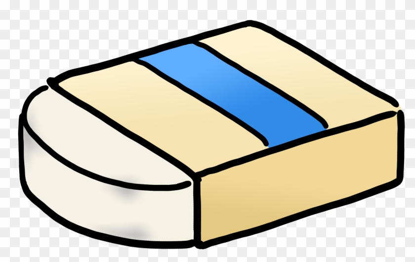 Clip Art Stationery By Jiaern Loy - Eraser Clipart #24427