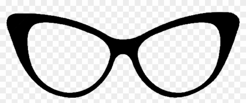 Clip Art Cat Eye Glasses Clipart Glass Pencil And In - Cat Eye Glasses Drawing #24485