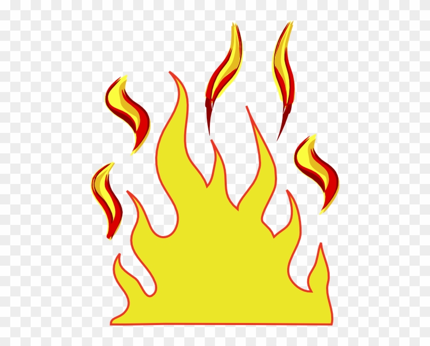 Flames Clip Art #24491