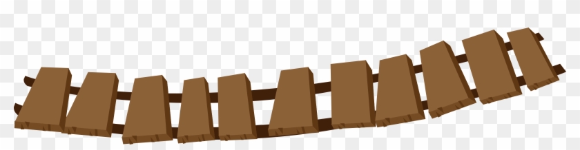 Clipart Firebog Bridge - Wooden Bridge Clip Art #24519