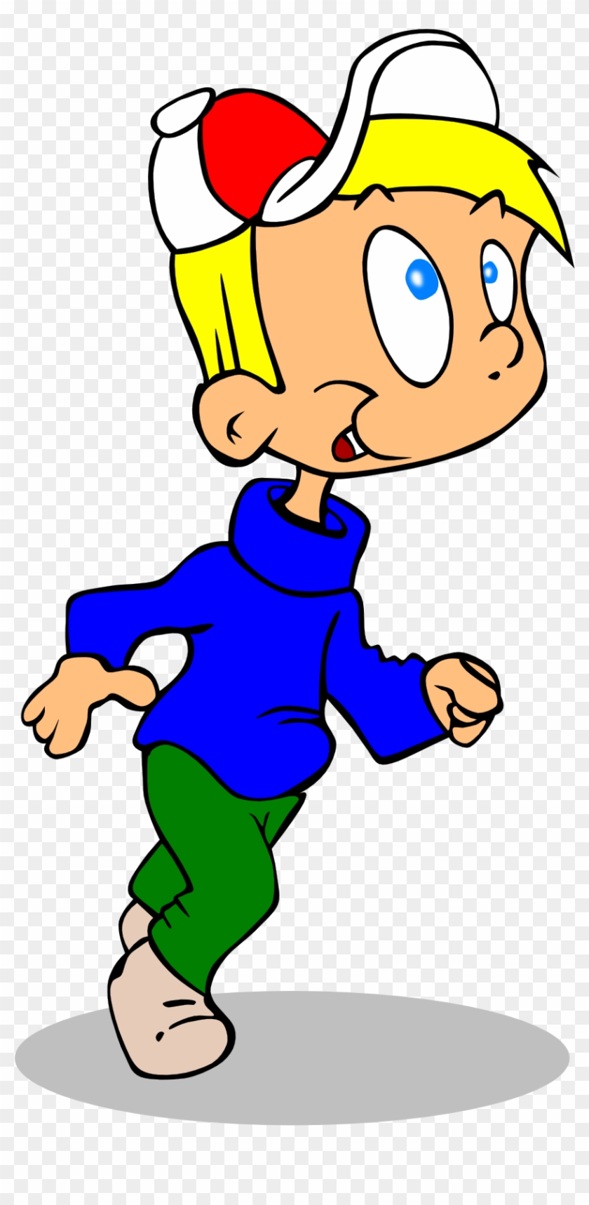 Boy Running Clipart - Boy Clipart Png #24581