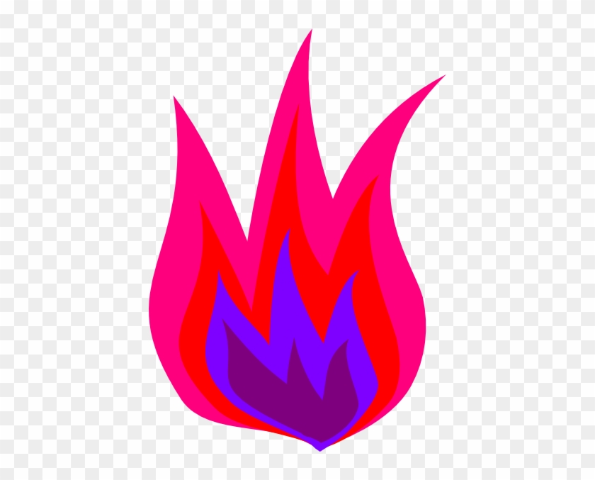 Death Flame Clip Art - Colorful Flame Clipart #24596