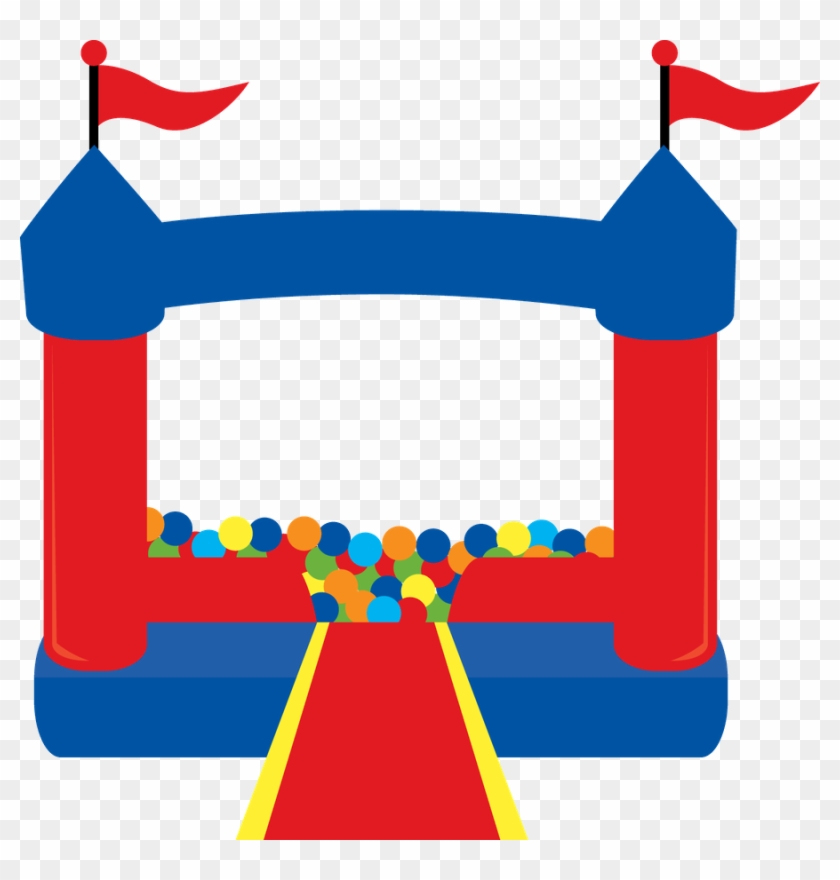 Clipart Bouncy House Bounce Clip Art For Free - Bounce House Clipart Png #24614