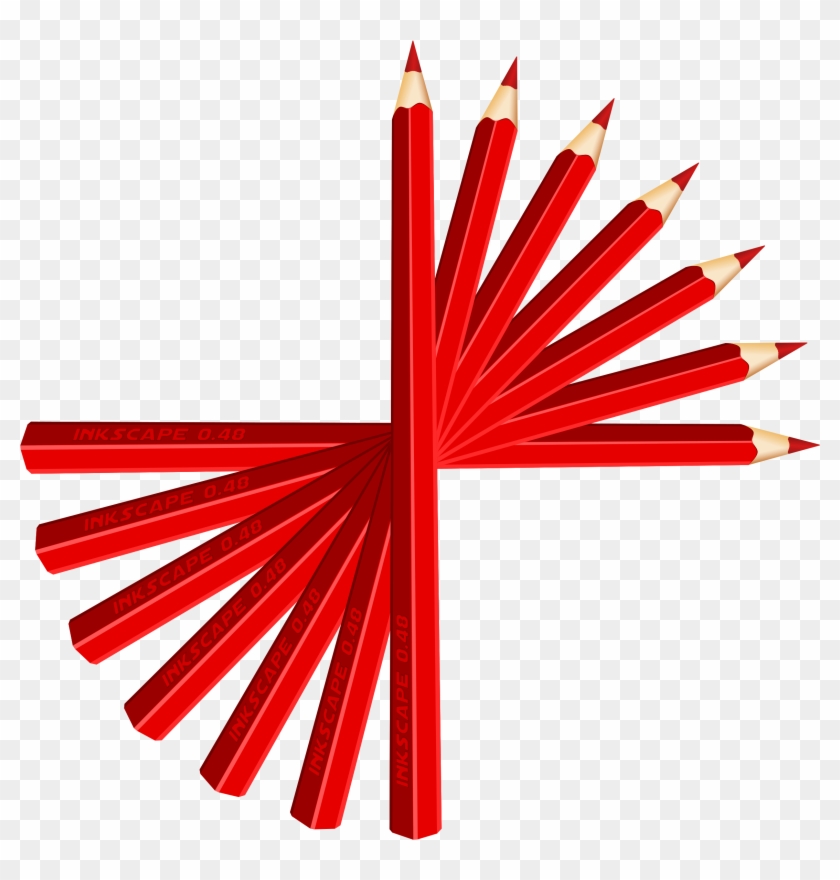 Red Pencils Clip Art Download - Red Pencils Clipart #24621