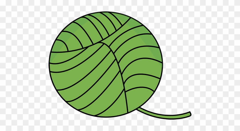 Green Ball Of Yarn - Green Ball Of Yarn #24677