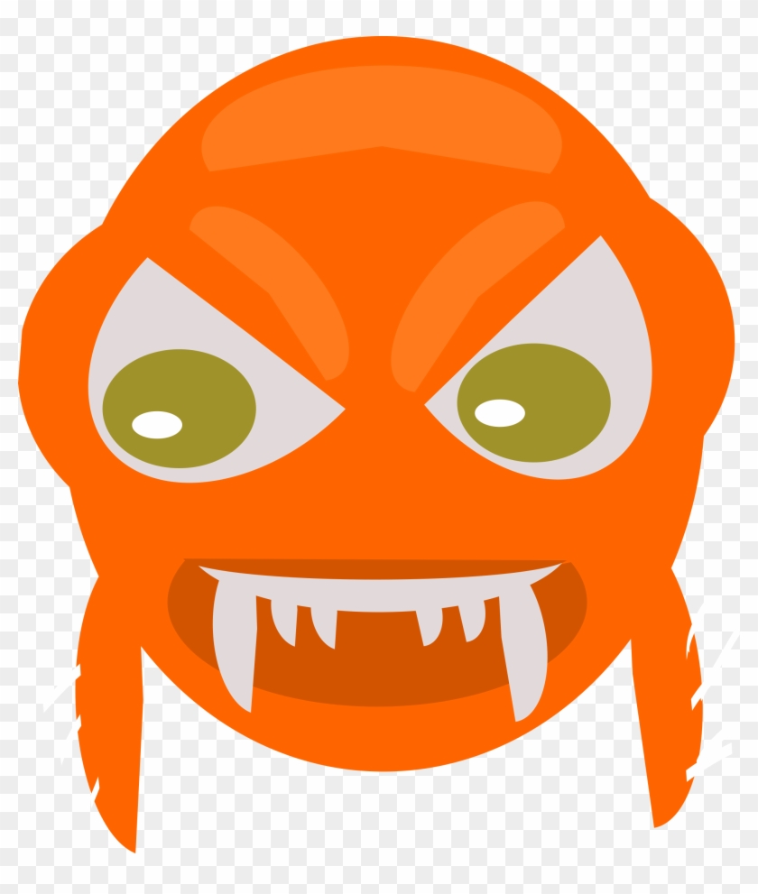 Majestic Design Angry Face Clipart Fish Big Image Png - Angry Fish Cartoon Transparent #24707