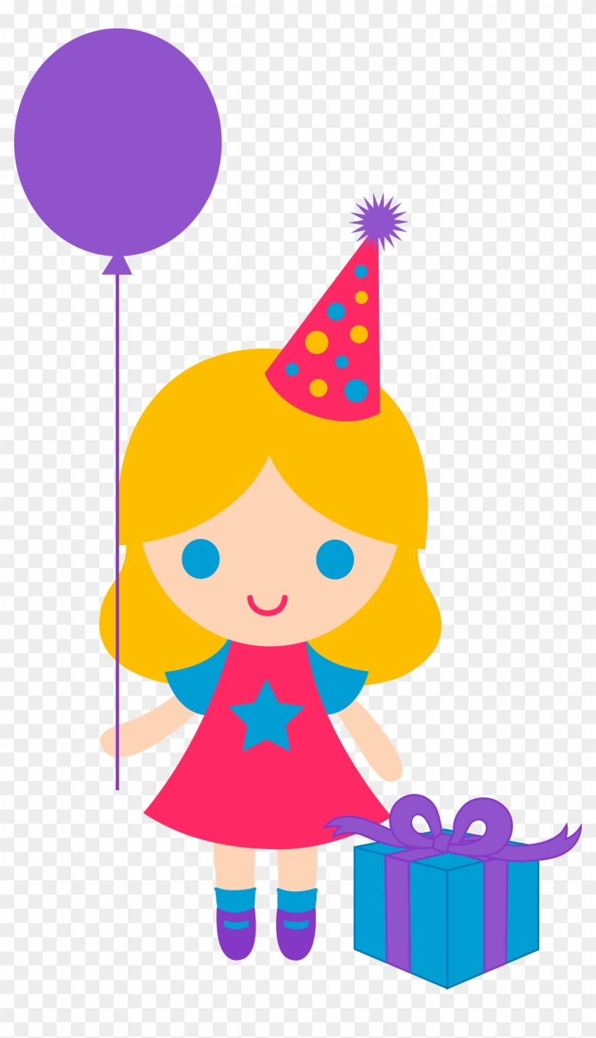 Boy Birthday Cake Clipart - Birthday Girl Clipart #24745