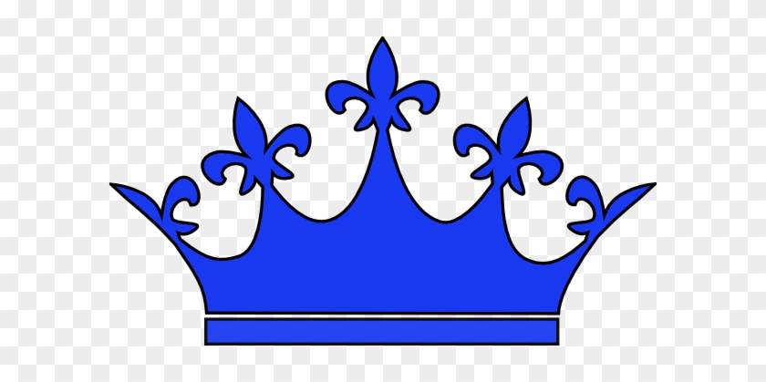 Queen Crown Royal Blue Clip Art At Vector Clip Art - Tiara Clip Art #24729