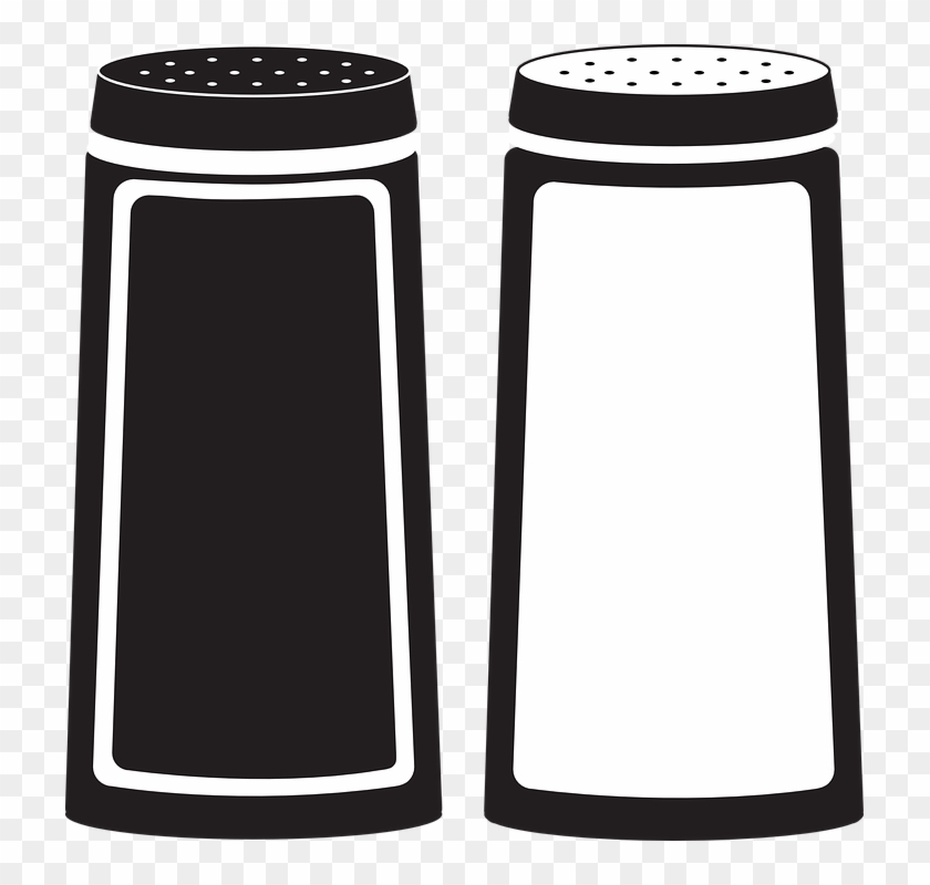 Salt Clip Art - Salt And Pepper Shakers Clip Art #24792