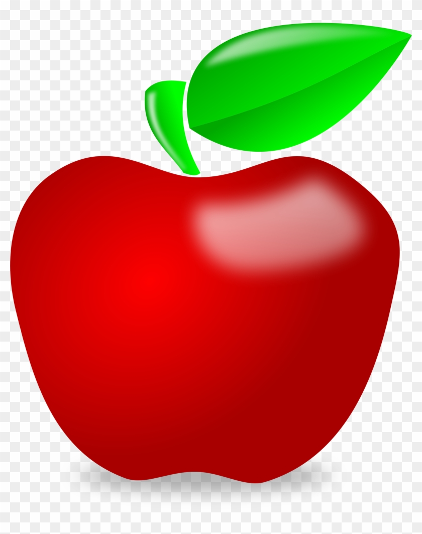 Clip Art Big Apple Guava Clipart Pencil And In Color - Apple Clip Art Png #24817