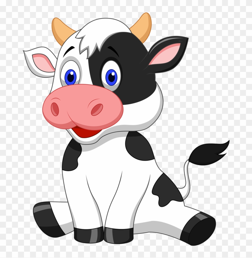 Cow Clipart Transparent Background Pencil And In Color - Baby Cows Clipart #24819