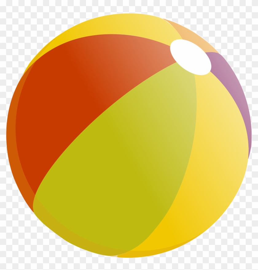 Beach - Beach Ball Vector Png #24848