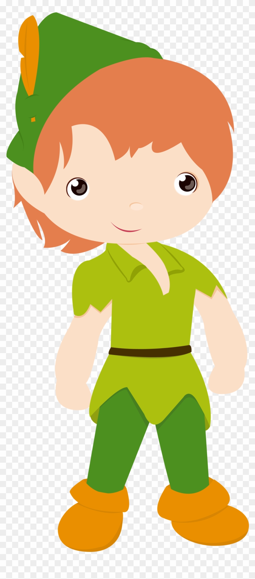 Peter Pan E Sininho - Robin Hood Clipart Png #24853