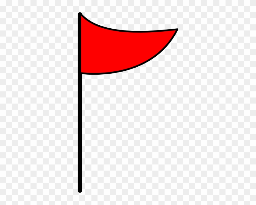 Golf Flag Clip Art Black And White Free Clipart - Flag Clipart #24949