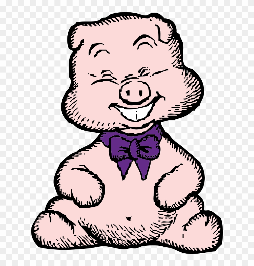 1 - Pig Clip Art #24964