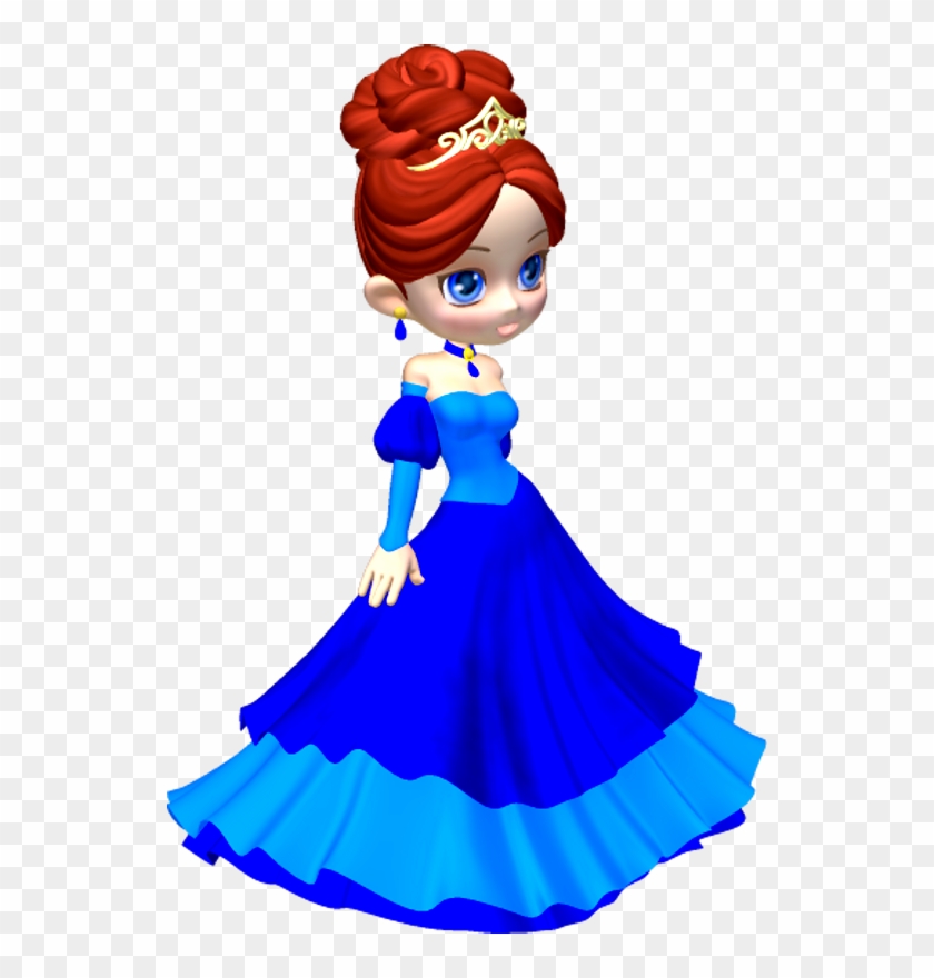 Princess Clip Art Clipart Free Clipart Microsoft Clipart - Princess In Blue Clipart #24972