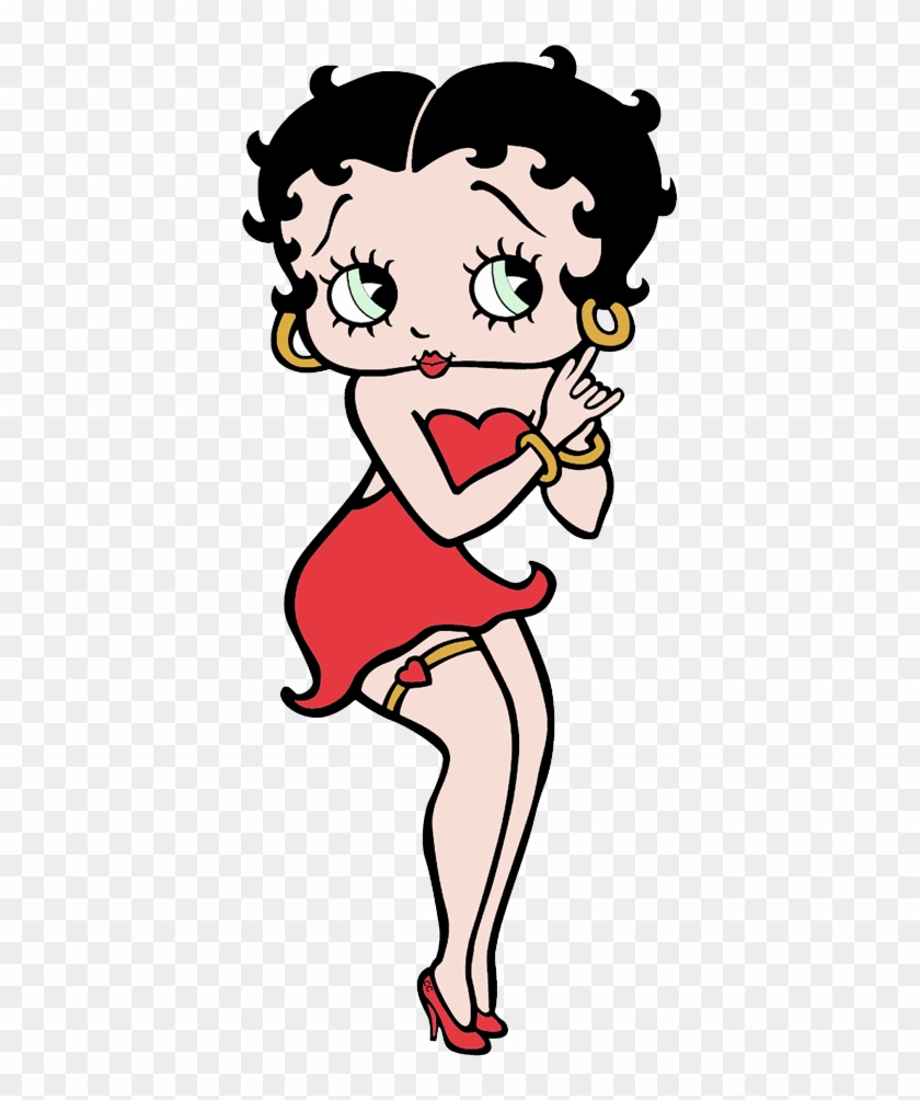 Betty Boop Clip Art - Betty Boop Coloring Page #24989