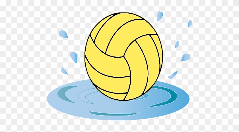 Clip Art Of Water Polo Ball Clipart - Volleyball Template #24994