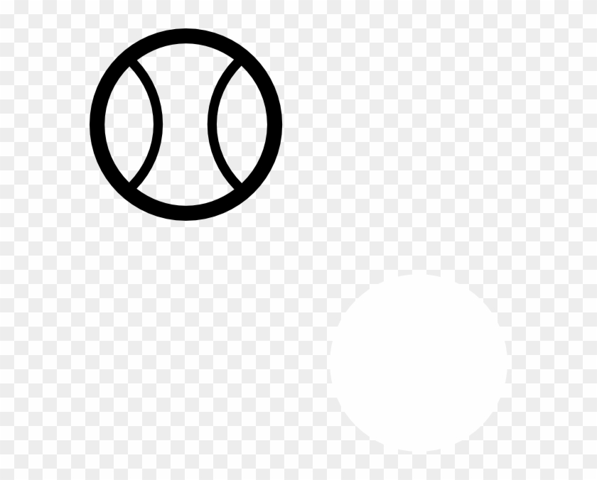 Tennis Ball Clip Art - Simple Tennis Ball Clipart #25019