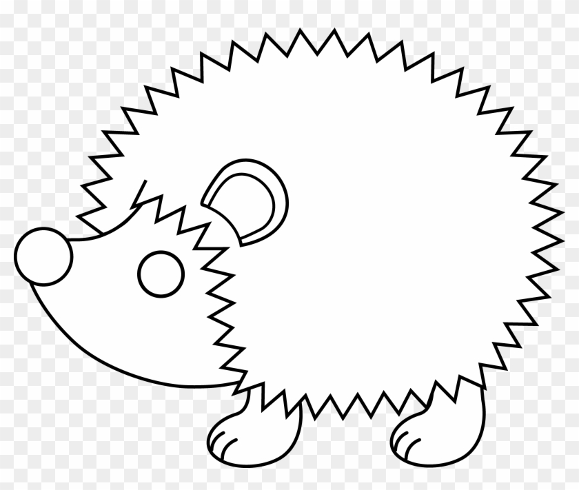 Hedgehog Line Art Preschoolers Pinterest Hedgehogs - Hedgehog Pictures To Colour #25025