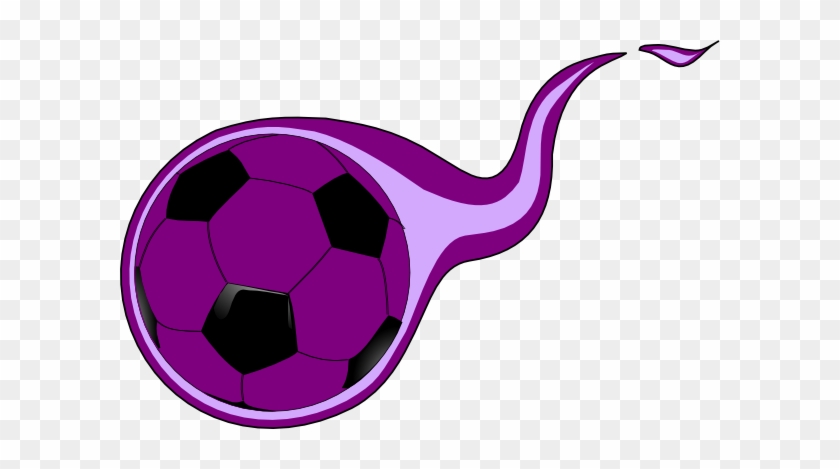Purple Soccer Ball Background #25066