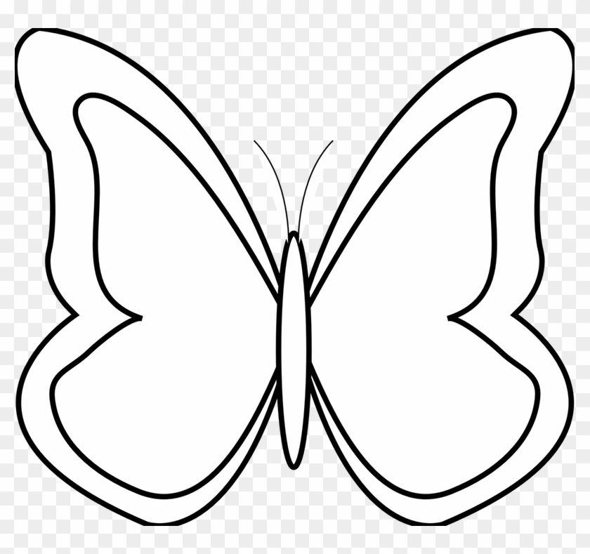 Google Images Clip Art Free Of Fish - Butterfly Black And White Clip Art #25110