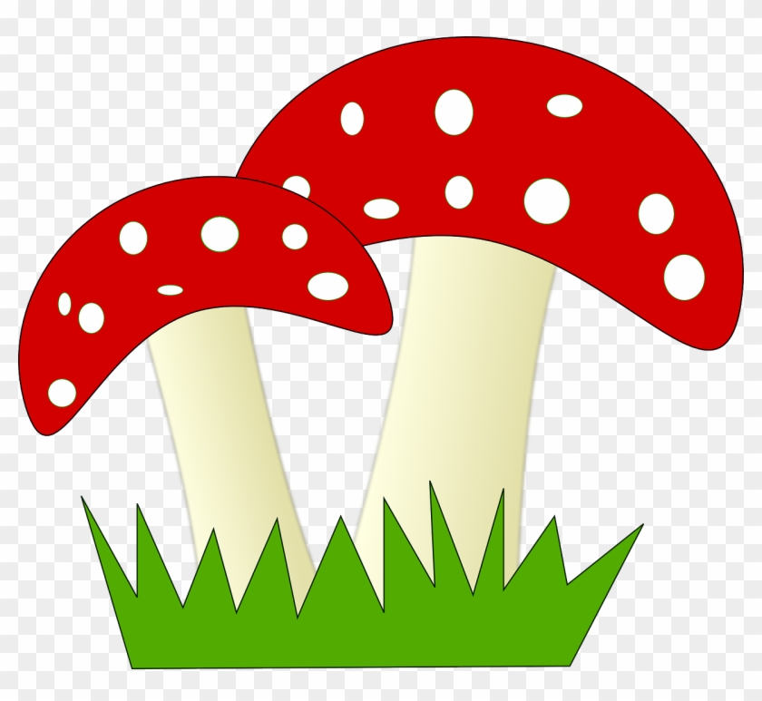 Glückspilz Fliegenpilz Bild - Mushroom Clipart Png #25135