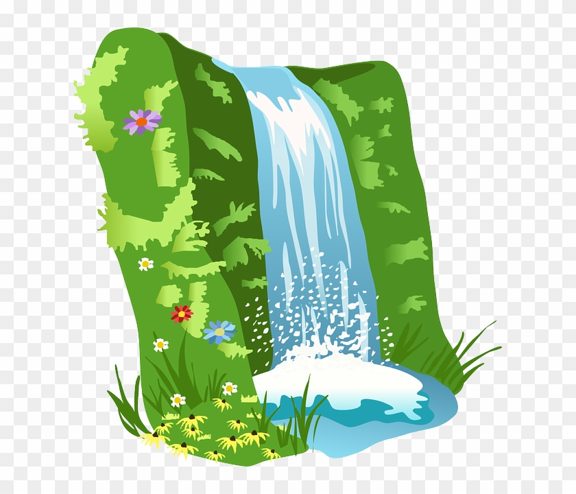 Clip Art - Waterfall Clipart #25138