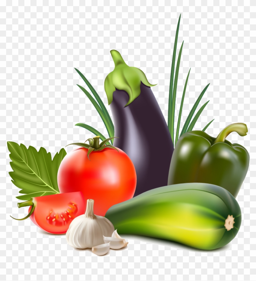 Organic Food Vegetable Fruit Clip Art - Vegetables Vector Png #25224