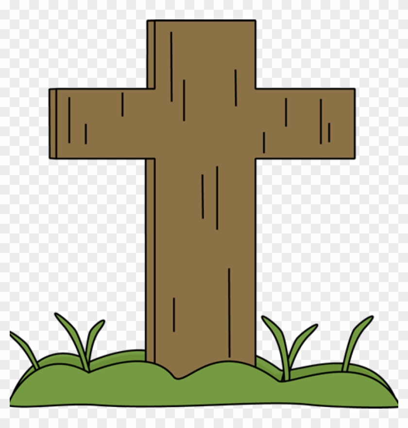 Easter Cross In The Grass - Easter Cross Clipart Png #25226